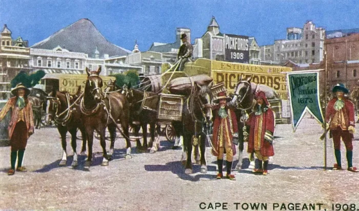 Framed Print : Historical pageant in Cape Town, South Africa Framed Print : Historical pageant in Cape Town, South Africa