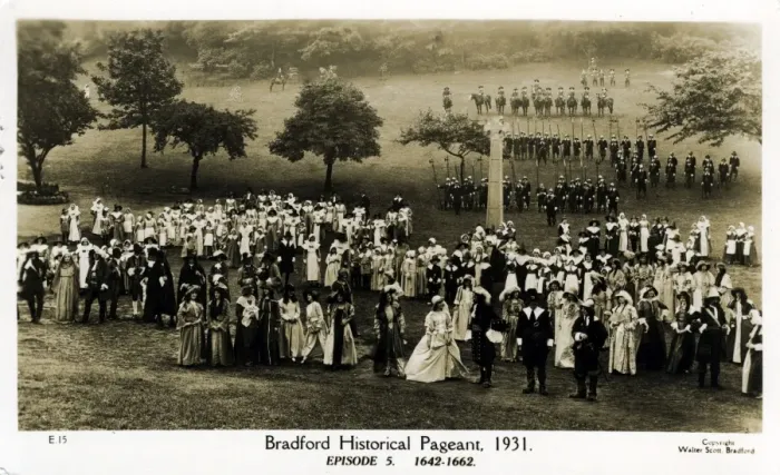 Framed Print : Historical Pageant, Undercliffe, Yorkshire Framed Print : Historical Pageant, Undercliffe, Yorkshire