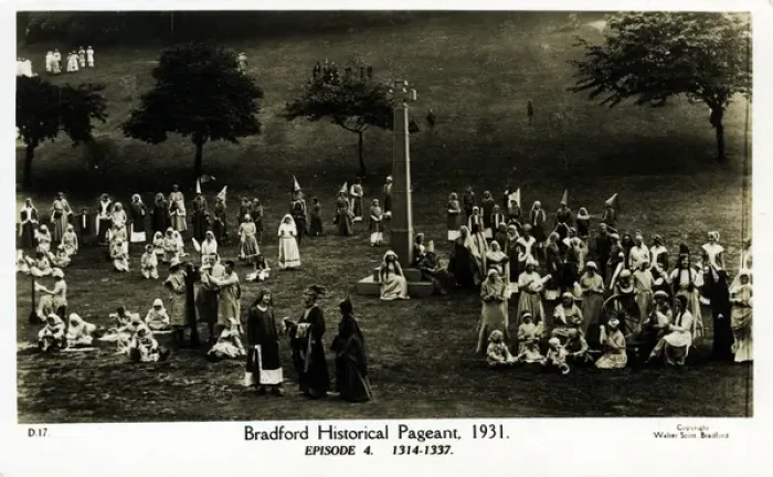 Framed Print : Historical Pageant, Undercliffe, Yorkshire Framed Print : Historical Pageant, Undercliffe, Yorkshire