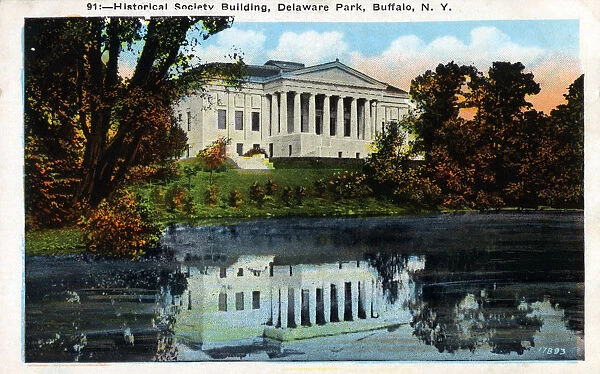 Historical Society Building, Delware Park, Buffalo, NY State
