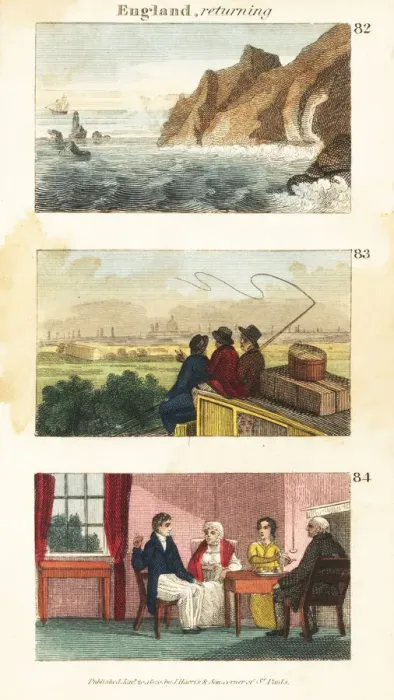 Framed Print : Historical views of England Framed Print : Historical views of England