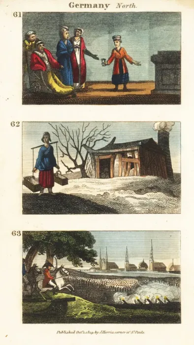 Framed Print : Historical views of Germany