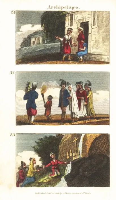 Framed Print : Historical views of Greece Framed Print : Historical views of Greece