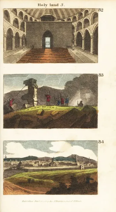 Framed Print : Historical views of the Holy Land