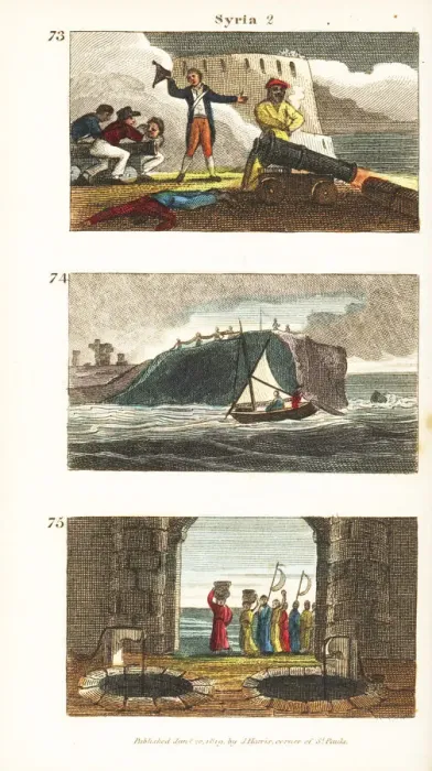 Framed Print : Historical views of Syria Framed Print : Historical views of Syria