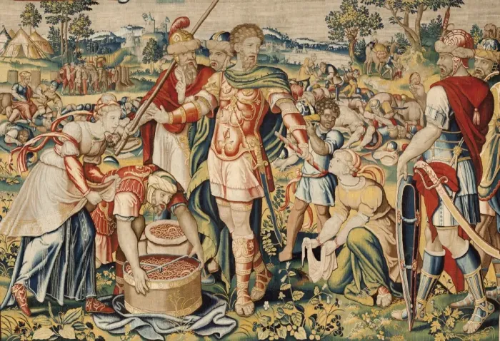 Framed Print : The History of Hannibal: The plunder of Cannae Framed Print : The History of Hannibal: The plunder of Cannae