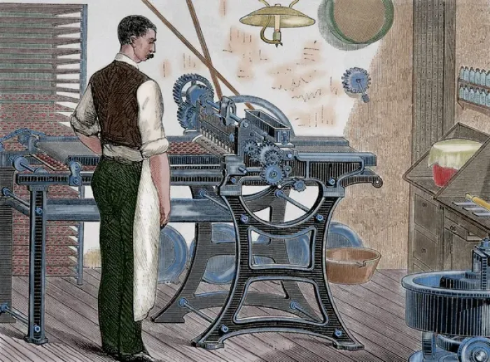 Framed Print : History of medicine. Machinery. cartoning pills. Engraving Framed Print : History of medicine. Machinery. cartoning pills. Engraving