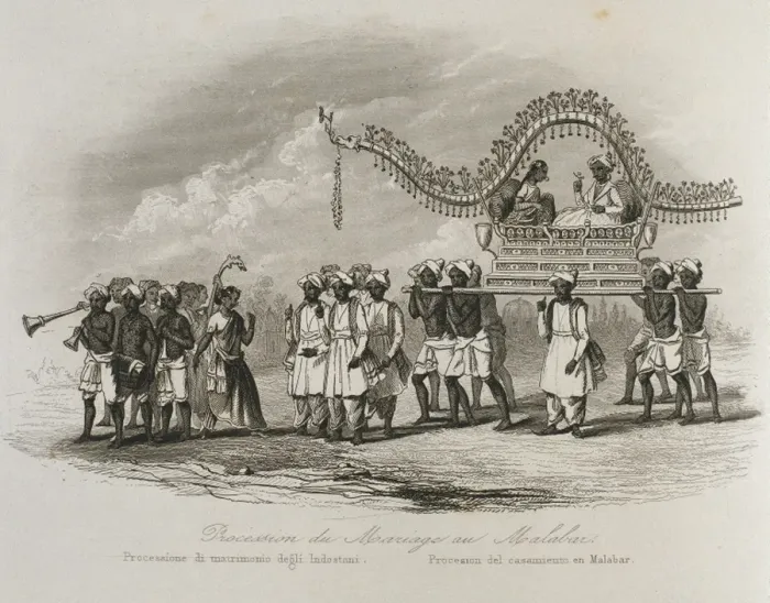 Framed Print : History of the Missions, 1863. Wedding in India, 19th c Framed Print : History of the Missions, 1863. Wedding in India, 19th c