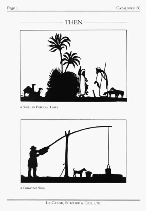 Framed Print : History of Wells in silhouette by H. L. Oakley Framed Print : History of Wells in silhouette by H. L. Oakley