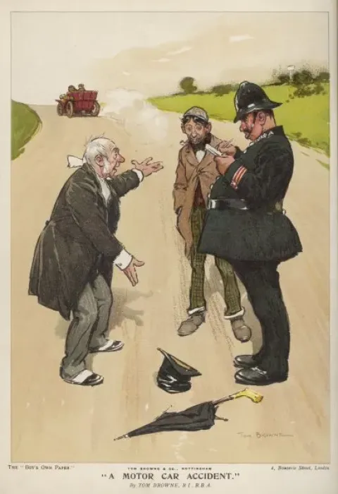 Framed Print : A Hit-And-Run Driver Framed Print : A Hit-And-Run Driver