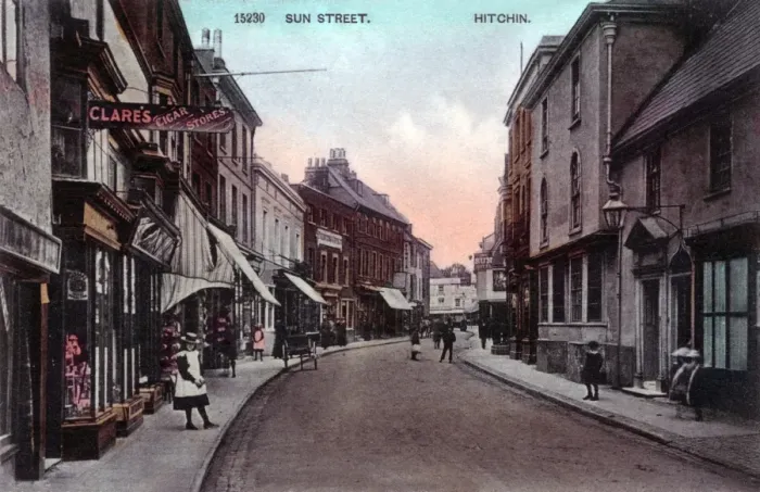Framed Print : Hitchen, Sun Street Framed Print : Hitchen, Sun Street