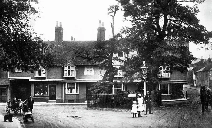 Framed Print : Hitchin The Triangle early 1900s Framed Print : Hitchin The Triangle early 1900s