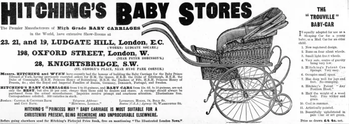 Framed Print : Hitchings baby store Framed Print : Hitchings baby store