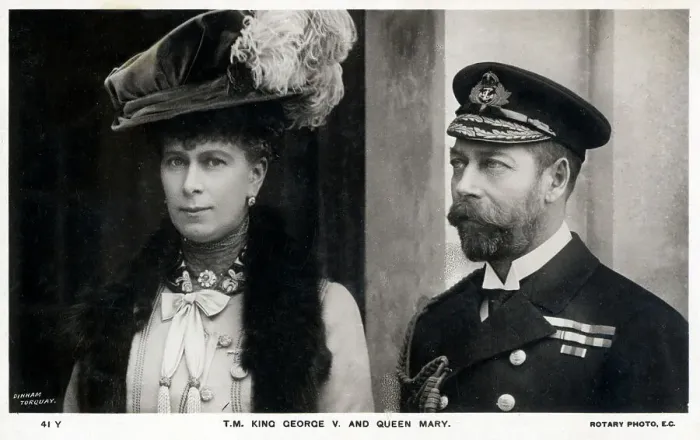 Framed Print : HM King George V and Queen Mary Framed Print : HM King George V and Queen Mary