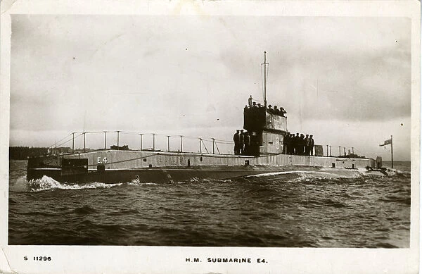 HM Submarine E4