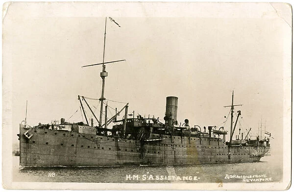 HMS Assistance, British fleet repair ship