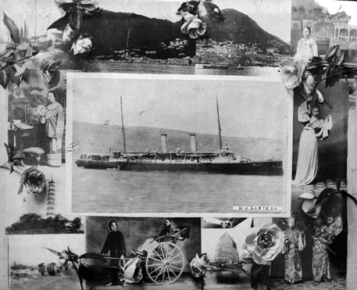 Framed Print : HMS Astraea, British second-class cruiser Framed Print : HMS Astraea, British second-class cruiser