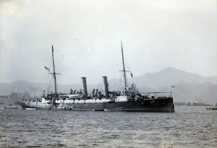 Framed Print : HMS Astraea, British second-class cruiser Framed Print : HMS Astraea, British second-class cruiser