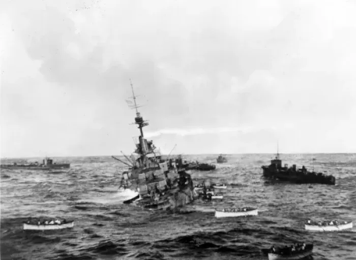 Framed Print : HMS Audacious, British battleship, WW1 Framed Print : HMS Audacious, British battleship, WW1