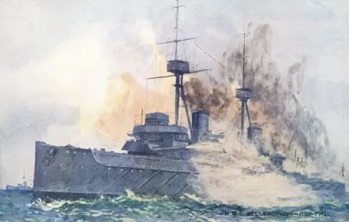Framed Print : Hms Bellerophon Framed Print : Hms Bellerophon