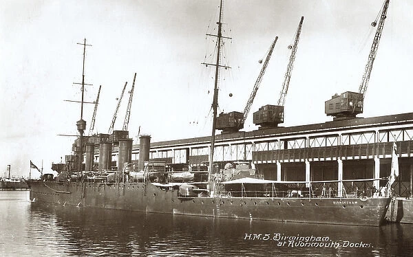HMS Birmingham, British light cruiser
