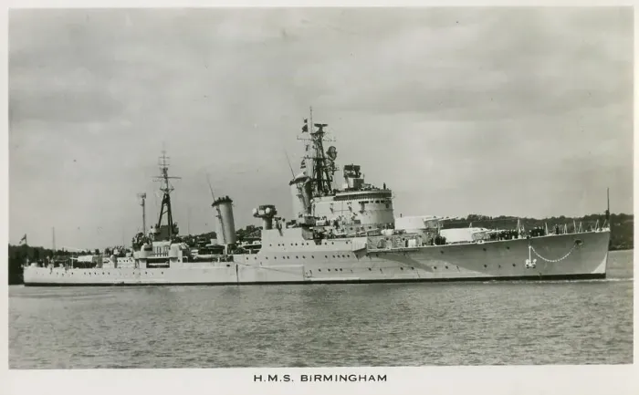 Framed Print : HMS Birmingham - Town-Class Light Cruiser Framed Print : HMS Birmingham - Town-Class Light Cruiser