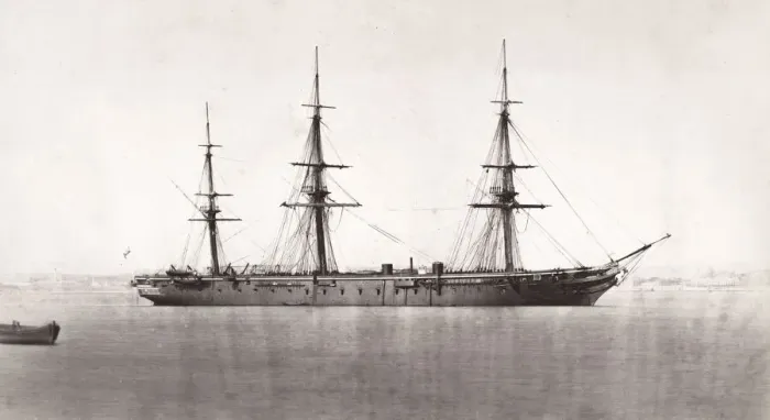 Framed Print : HMS Black Prince, Warrior Class battleship, launched 1861 Framed Print : HMS Black Prince, Warrior Class battleship, launched 1861