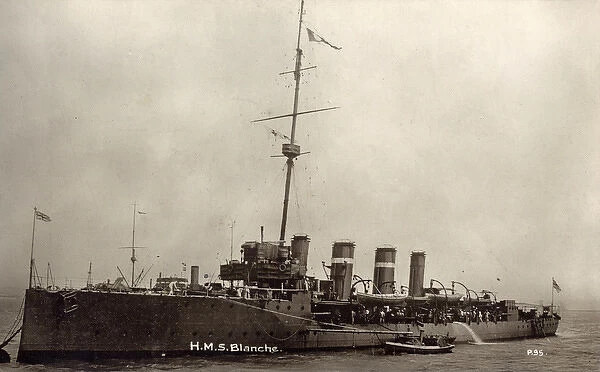 HMS Blanche, British light cruiser
