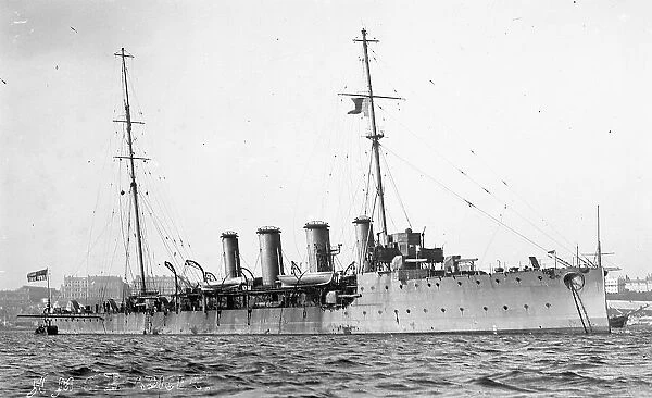 HMS Boadicea - a Boadicea-Class scout cruiser