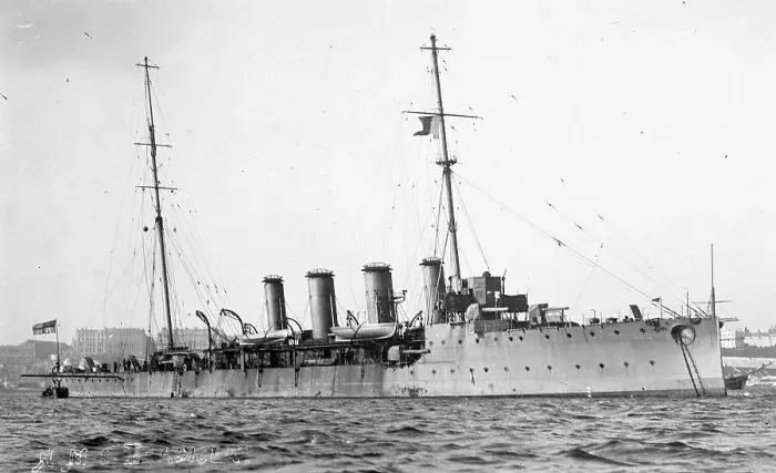 Framed Print : HMS Boadicea - a Boadicea-Class scout cruiser Framed Print : HMS Boadicea - a Boadicea-Class scout cruiser