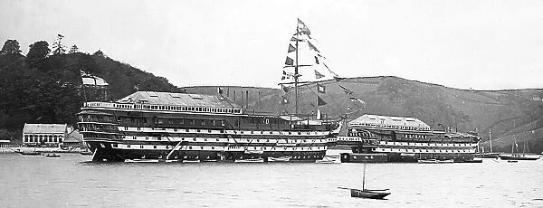 HMS Britannia and Hindostan Training Ship Victorian period