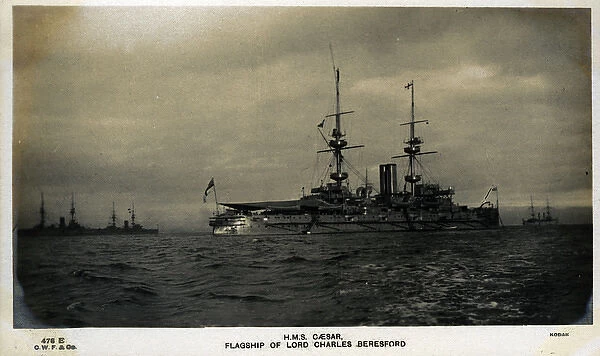 HMS Caesar, British battleship