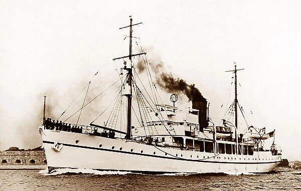 HMS Challenger, Royal Navy, early 1900s