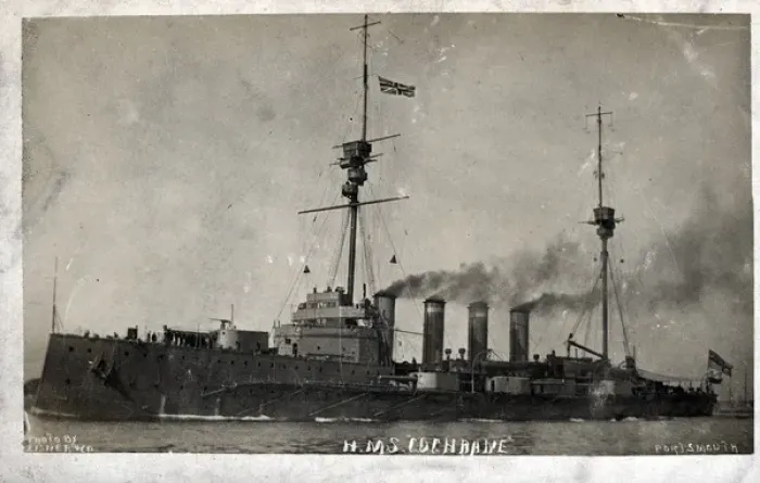 Framed Print : HMS Cochrane, British protected cruiser Framed Print : HMS Cochrane, British protected cruiser