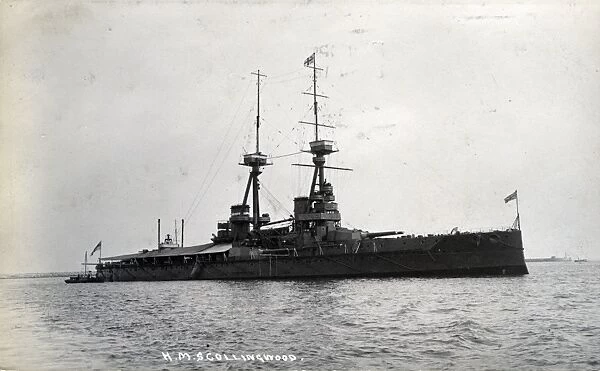 HMS Collingwood, British battleship