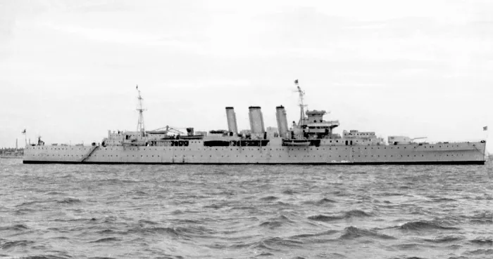 Framed Print : HMS Devonshire, cadet training cruiser Framed Print : HMS Devonshire, cadet training cruiser