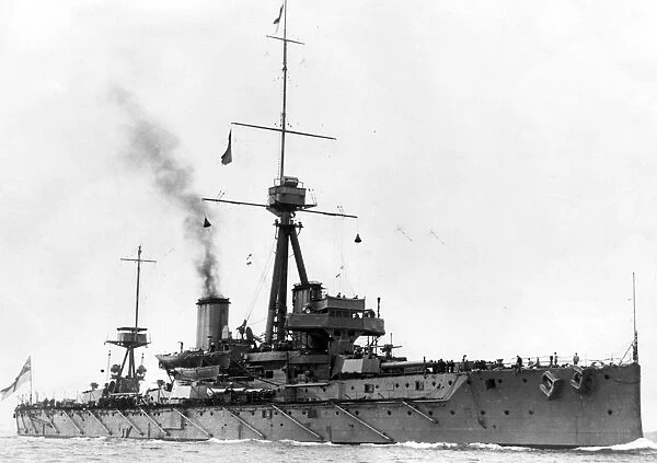 HMS Dreadnought, British battleship, WW1