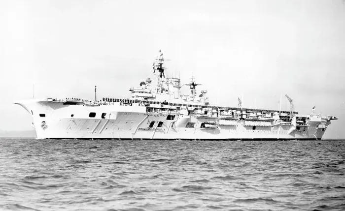 Framed Print : HMS Eagle R05 Framed Print : HMS Eagle R05
