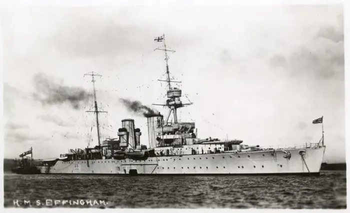 Framed Print : HMS Effingham Framed Print : HMS Effingham