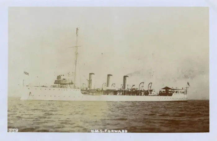 Framed Print : HMS Forward, British light cruiser Framed Print : HMS Forward, British light cruiser