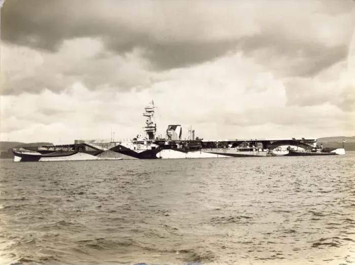 Framed Print : HMS Furious (47) c 1918 Framed Print : HMS Furious (47) c 1918