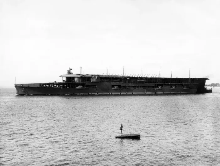 Framed Print : HMS Furious aircraft carrier, WW1 Framed Print : HMS Furious aircraft carrier, WW1