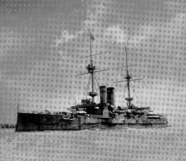 HMS Goliath, 1907