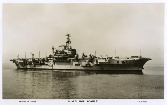 Framed Print : HMS Implacable, British aircraft carrier Framed Print : HMS Implacable, British aircraft carrier