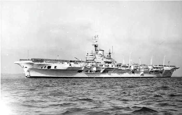 Framed Print : HMS Implacable R86 Framed Print : HMS Implacable R86