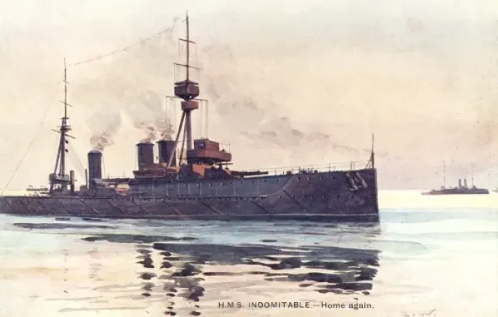 Framed Print : Hms Indominatble Framed Print : Hms Indominatble