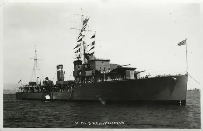Framed Print : HMS Kempenfelt, British destroyer Framed Print : HMS Kempenfelt, British destroyer
