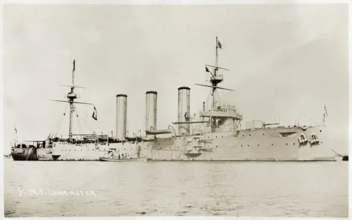 Framed Print : HMS Lancaster, British heavy (armed) cruiser Framed Print : HMS Lancaster, British heavy (armed) cruiser