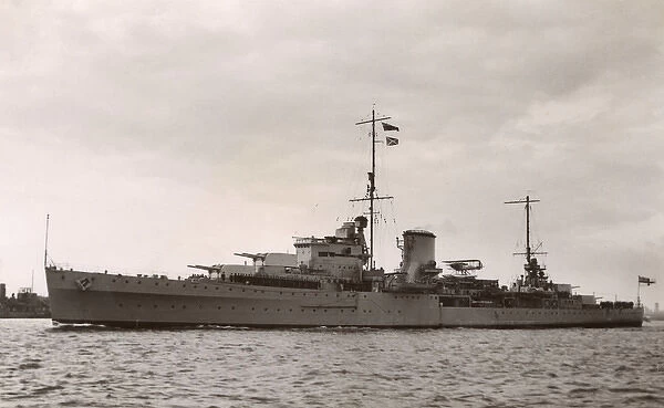 HMS Leander, British light cruiser