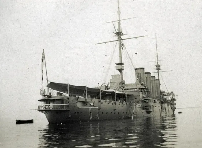 Framed Print : HMS Leviathan, British protected cruiser Framed Print : HMS Leviathan, British protected cruiser